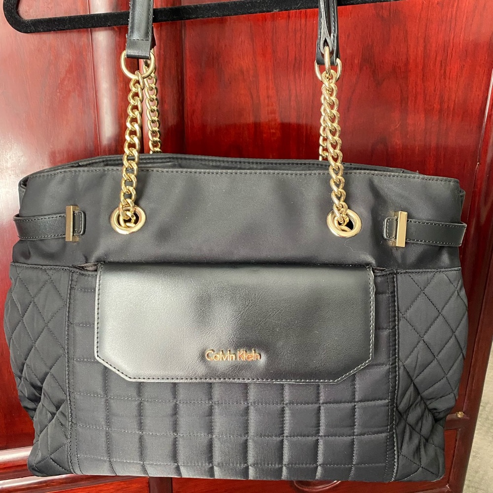 Beautiful CK black tote bag